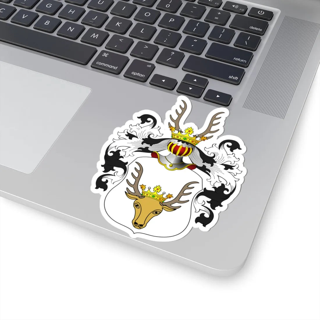 POL COA Brackel (Poland) (Coat of Arms) STICKER Vinyl Kiss-Cut Decal - The Sticker Space