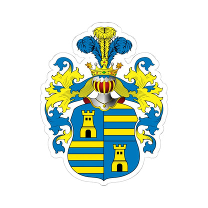 POL COA Brandstetter (Poland) (Coat of Arms) STICKER Vinyl Kiss-Cut Decal 6 Inch White - The Sticker Space