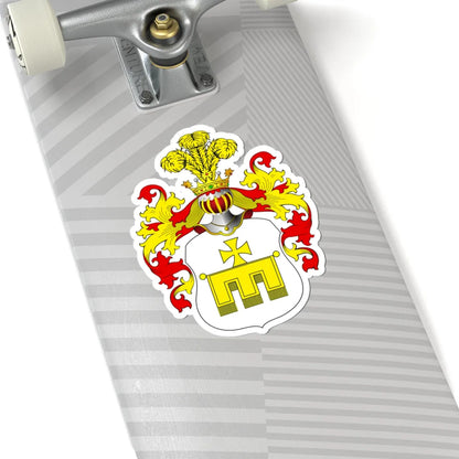 POL COA Brandys II (Poland) (Coat of Arms) STICKER Vinyl Kiss-Cut Decal - The Sticker Space