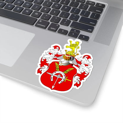 POL COA Bratkowski II (Poland) (Coat of Arms) STICKER Vinyl Kiss-Cut Decal - The Sticker Space