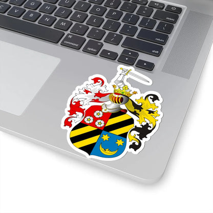 POL COA Braunek (Poland) (Coat of Arms) STICKER Vinyl Kiss-Cut Decal - The Sticker Space