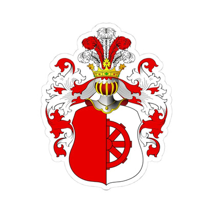 POL COA Bremer (Poland) (Coat of Arms) STICKER Vinyl Kiss-Cut Decal 4 Inch White - The Sticker Space