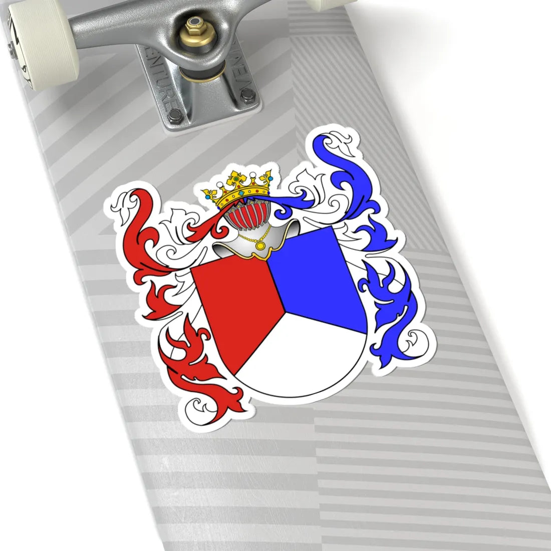 POL COA Breza alt (Poland) (Coat of Arms) STICKER Vinyl Kiss-Cut Decal - The Sticker Space