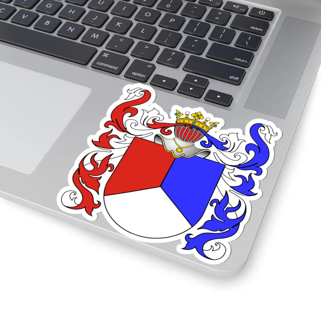 POL COA Breza alt (Poland) (Coat of Arms) STICKER Vinyl Kiss-Cut Decal - The Sticker Space