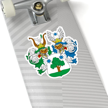 POL COA Brezany (Poland) (Coat of Arms) STICKER Vinyl Kiss-Cut Decal - The Sticker Space
