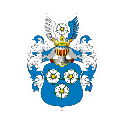 POL COA Brinken (Poland) (Coat of Arms) STICKER Vinyl Kiss-Cut Decal 2 Inch White - The Sticker Space