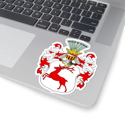 POL COA Brochwicz I (Poland) (Coat of Arms) STICKER Vinyl Kiss-Cut Decal - The Sticker Space