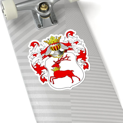POL COA Brochwicz II (Poland) (Coat of Arms) STICKER Vinyl Kiss-Cut Decal - The Sticker Space