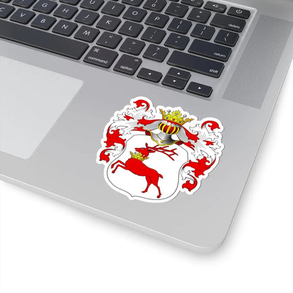 POL COA Brochwicz II (Poland) (Coat of Arms) STICKER Vinyl Kiss-Cut Decal - The Sticker Space