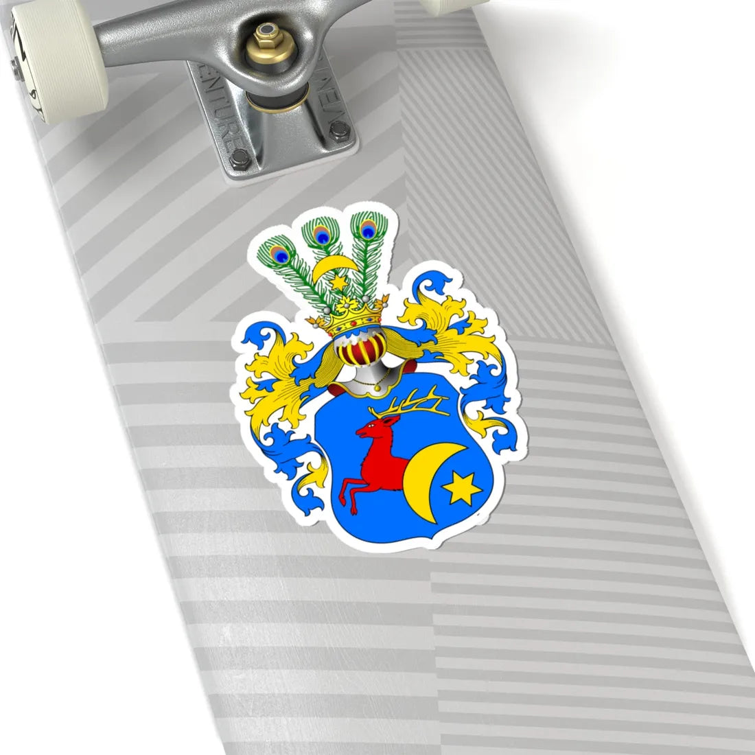 POL COA Brochwicz III p (Poland) (Coat of Arms) STICKER Vinyl Kiss-Cut Decal - The Sticker Space