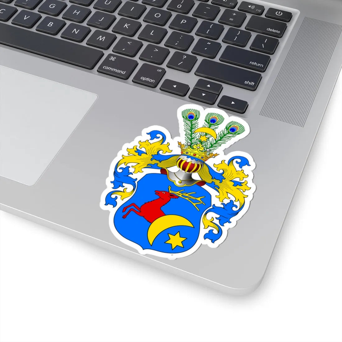 POL COA Brochwicz III p (Poland) (Coat of Arms) STICKER Vinyl Kiss-Cut Decal - The Sticker Space