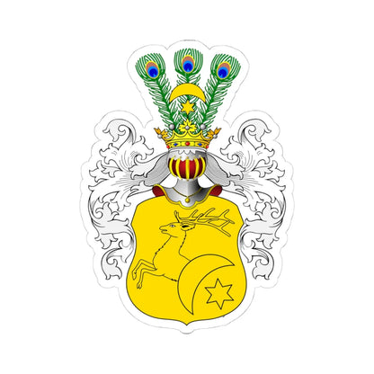 POL COA Brochwicz III z (Poland) (Coat of Arms) STICKER Vinyl Kiss-Cut Decal 4 Inch White - The Sticker Space