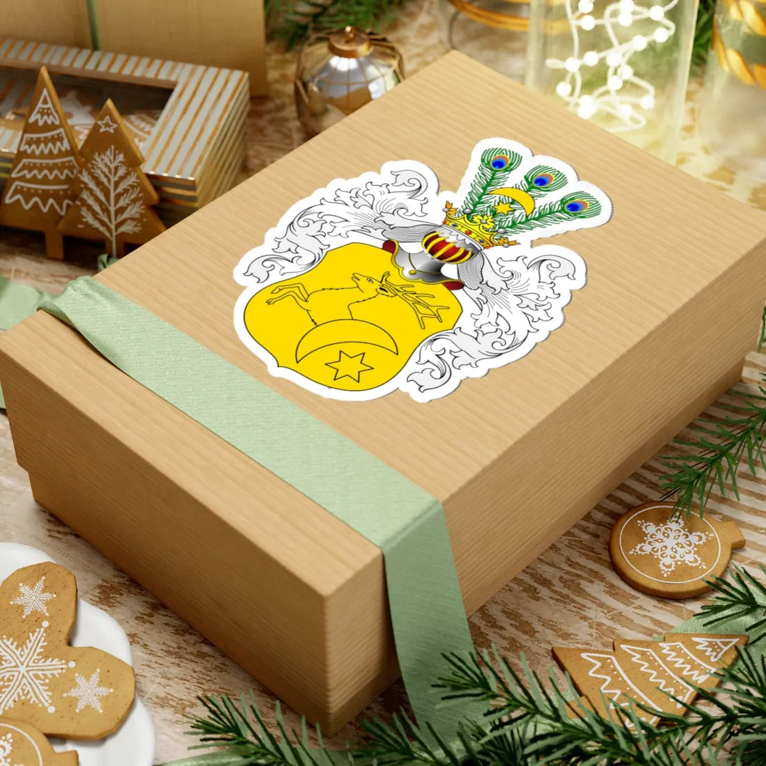 POL COA Brochwicz III z (Poland) (Coat of Arms) STICKER Vinyl Kiss-Cut Decal - The Sticker Space