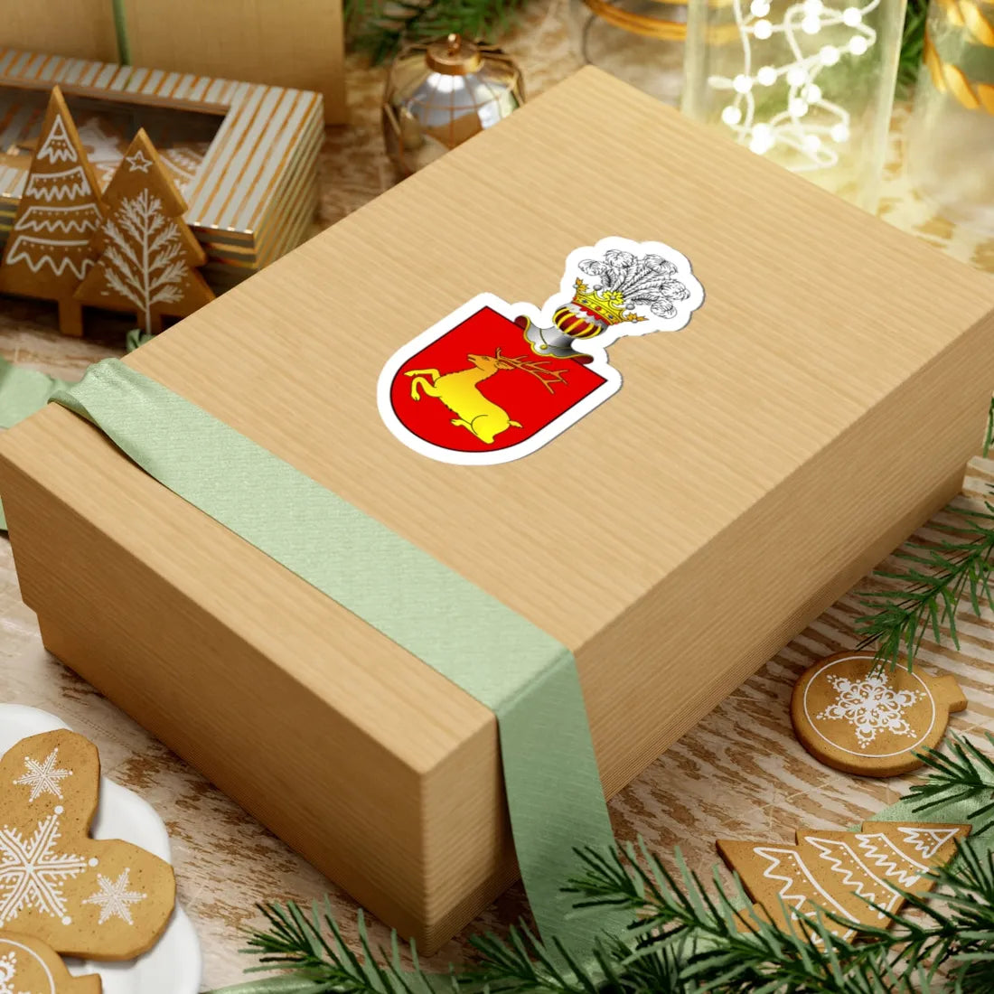 POL COA Brochwicz IV (Poland) (Coat of Arms) STICKER Vinyl Kiss-Cut Decal - The Sticker Space