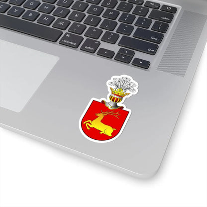 POL COA Brochwicz IV (Poland) (Coat of Arms) STICKER Vinyl Kiss-Cut Decal - The Sticker Space