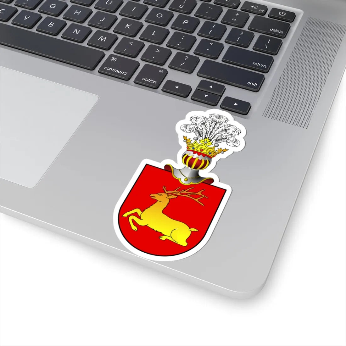 POL COA Brochwicz IV (Poland) (Coat of Arms) STICKER Vinyl Kiss-Cut Decal - The Sticker Space