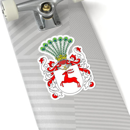 POL COA Brochwicz (Poland) (Coat of Arms) STICKER Vinyl Kiss-Cut Decal - The Sticker Space