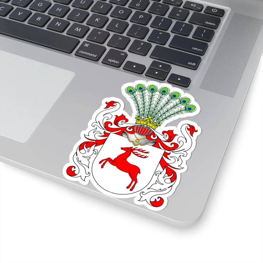 POL COA Brochwicz (Poland) (Coat of Arms) STICKER Vinyl Kiss-Cut Decal - The Sticker Space