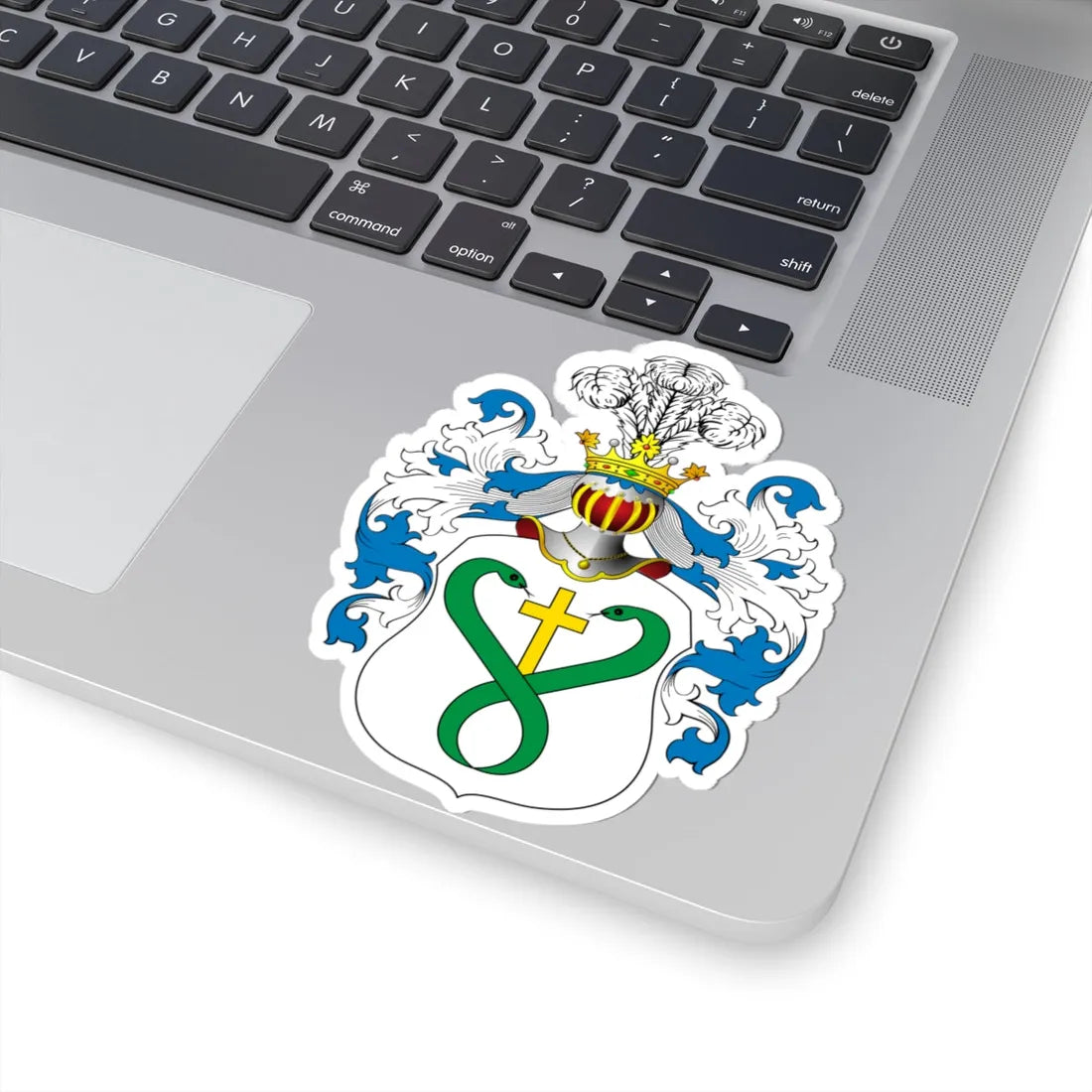 POL COA Brodowicz (Poland) (Coat of Arms) STICKER Vinyl Kiss-Cut Decal - The Sticker Space