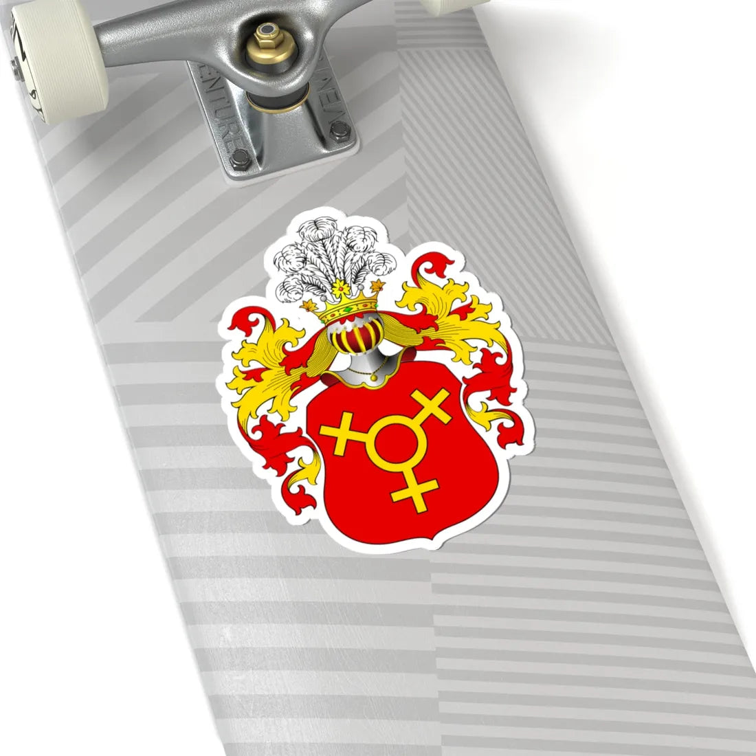 POL COA Brodzic alt (Poland) (Coat of Arms) STICKER Vinyl Kiss-Cut Decal - The Sticker Space
