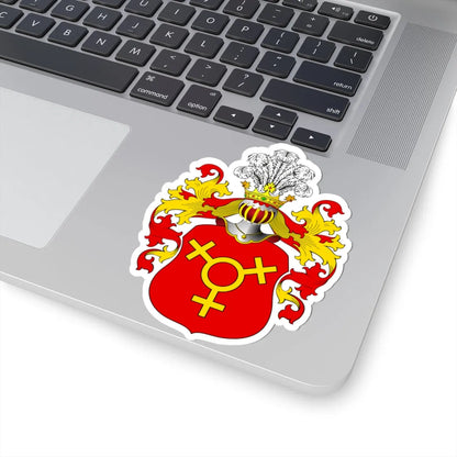 POL COA Brodzic alt (Poland) (Coat of Arms) STICKER Vinyl Kiss-Cut Decal - The Sticker Space