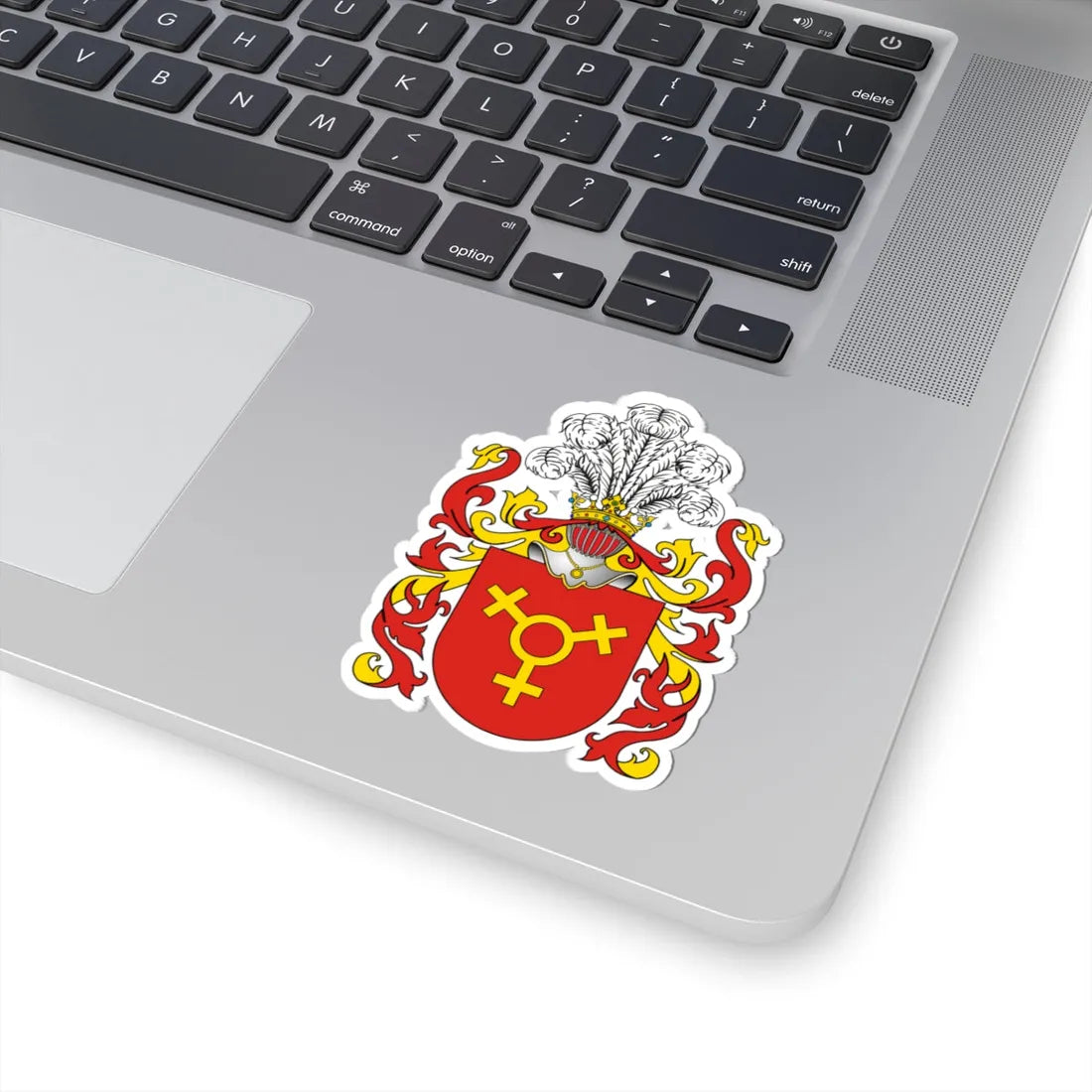 POL COA Brodzic (Poland) (Coat of Arms) STICKER Vinyl Kiss-Cut Decal - The Sticker Space