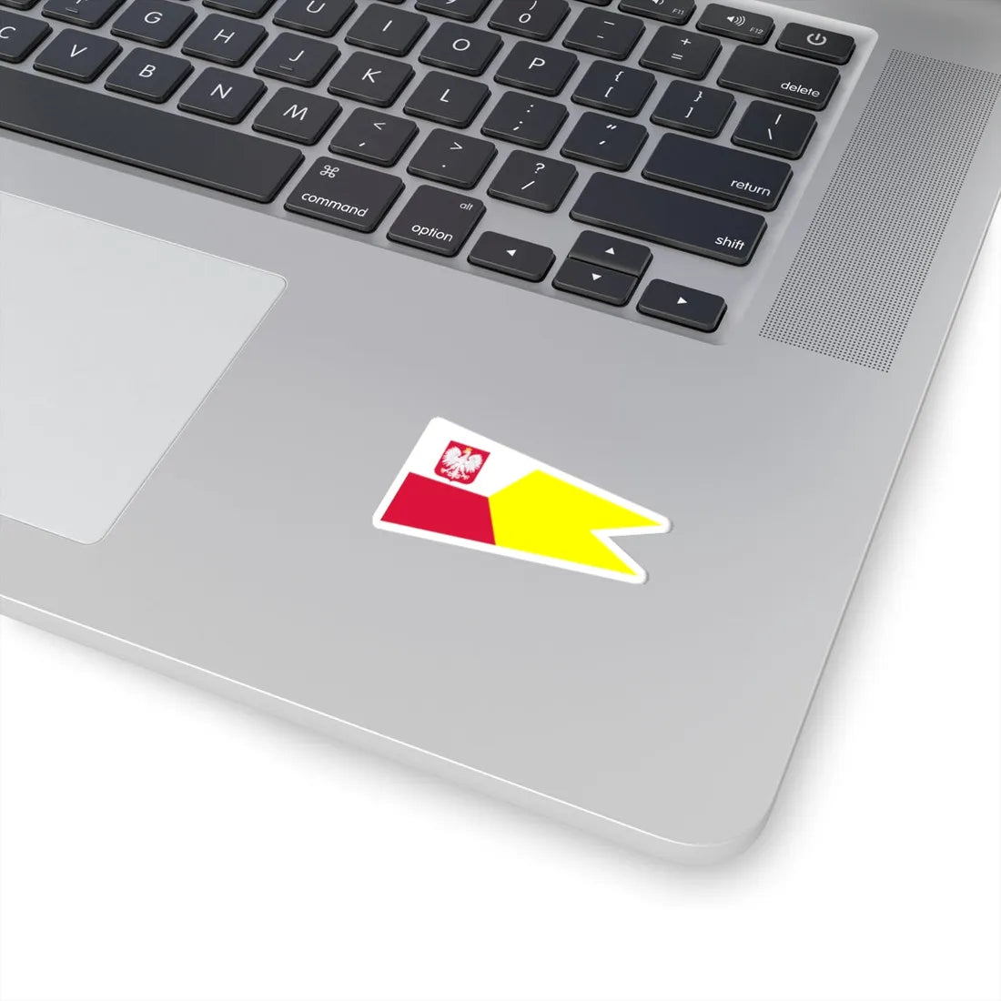 POL dowodca obrony wybrzeza rank flag (Poland) STICKER Vinyl Kiss-Cut Decal - The Sticker Space
