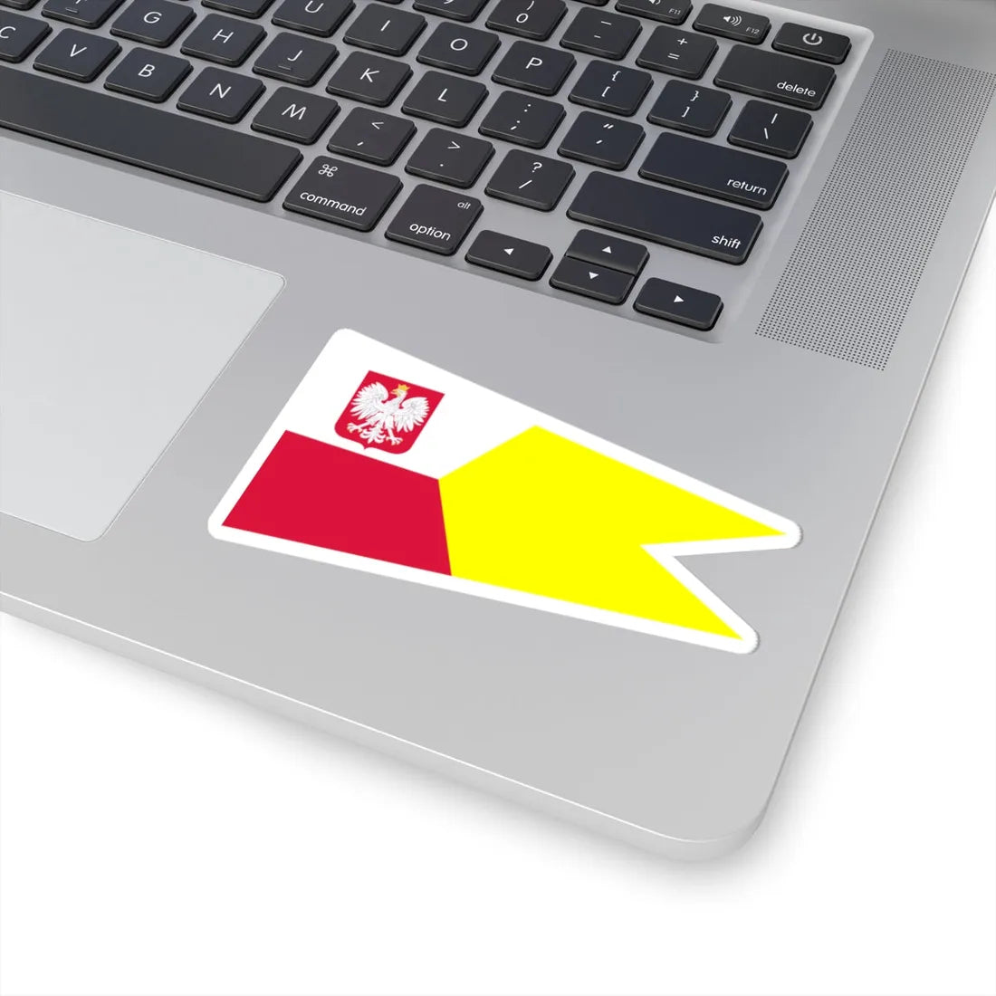 POL dowodca obrony wybrzeza rank flag (Poland) STICKER Vinyl Kiss-Cut Decal - The Sticker Space