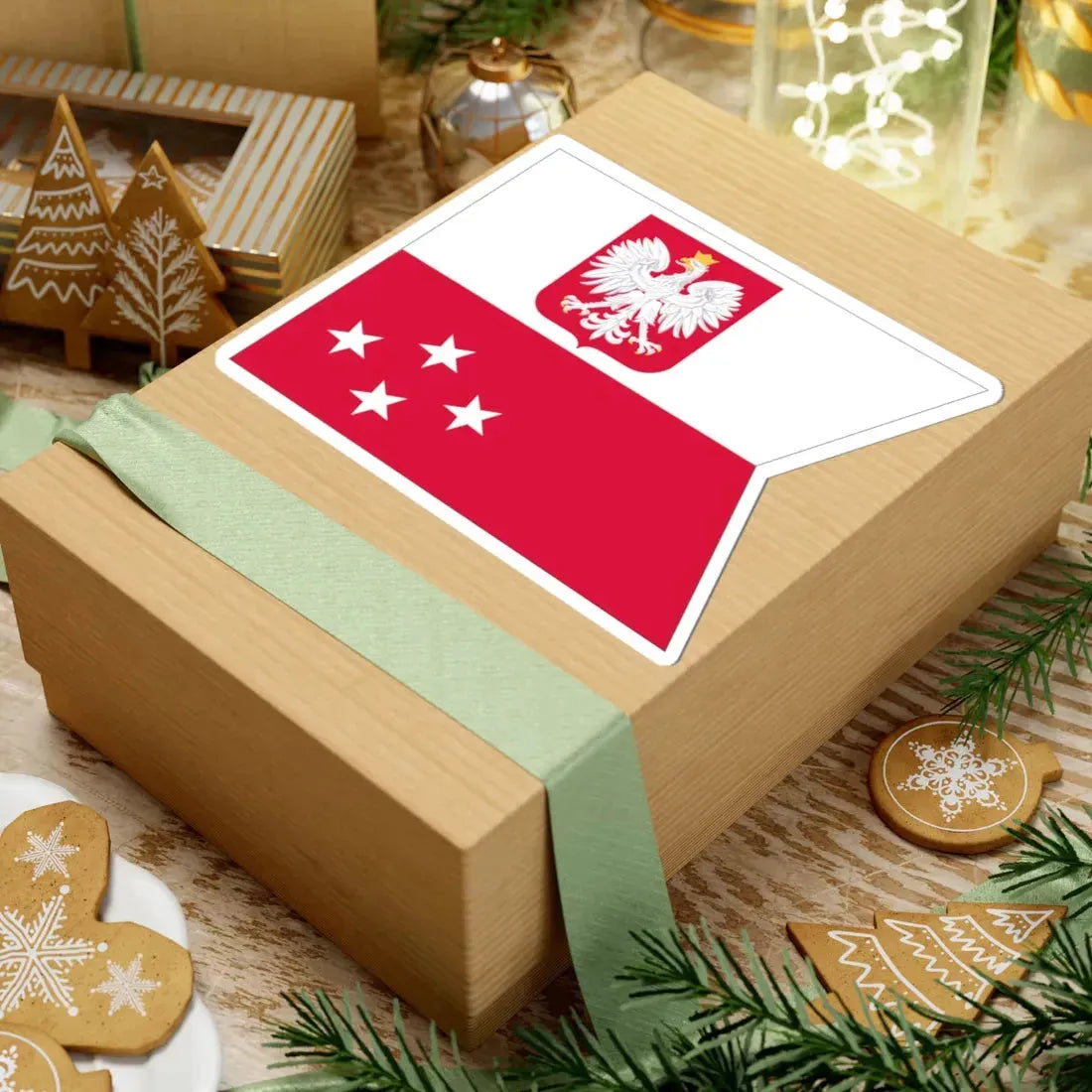 POL Flaga Admirał (Poland) STICKER Vinyl Kiss-Cut Decal - The Sticker Space