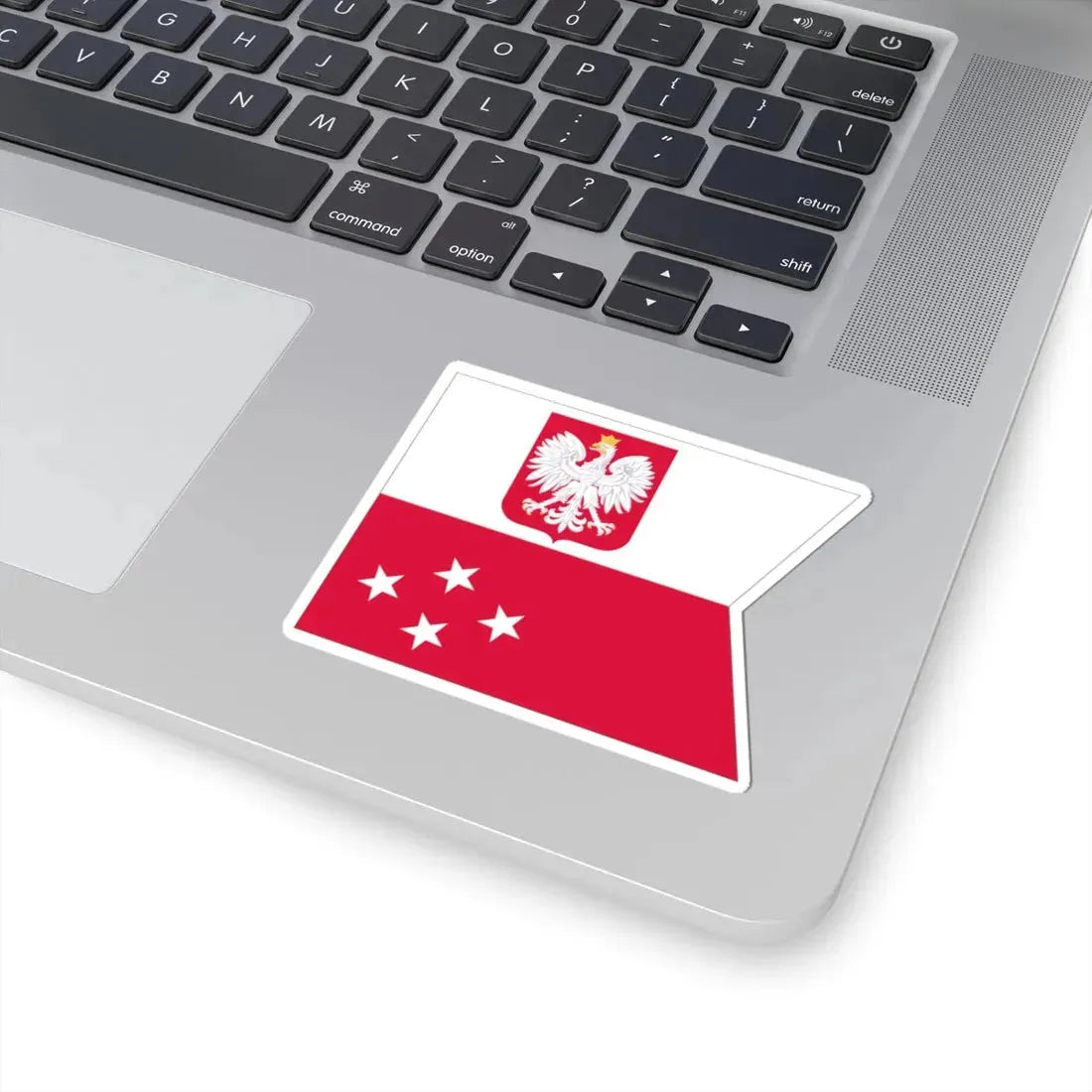 POL Flaga Admirał (Poland) STICKER Vinyl Kiss-Cut Decal - The Sticker Space