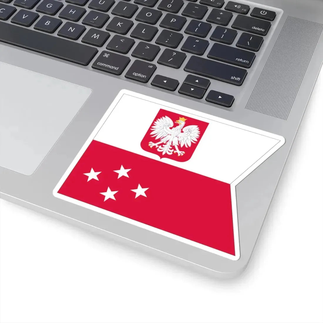 POL Flaga Admirał (Poland) STICKER Vinyl Kiss-Cut Decal - The Sticker Space