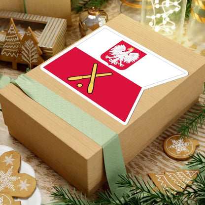 POL Flaga Generał (Poland) STICKER Vinyl Kiss-Cut Decal - The Sticker Space