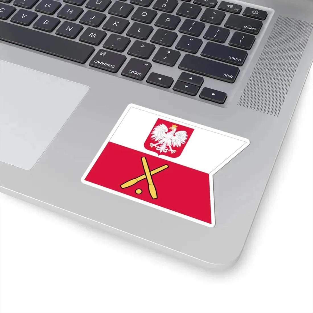 POL Flaga Generał (Poland) STICKER Vinyl Kiss-Cut Decal - The Sticker Space