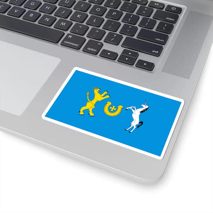 POL gmina Bejsce flag (Poland) STICKER Vinyl Kiss-Cut Decal - The Sticker Space