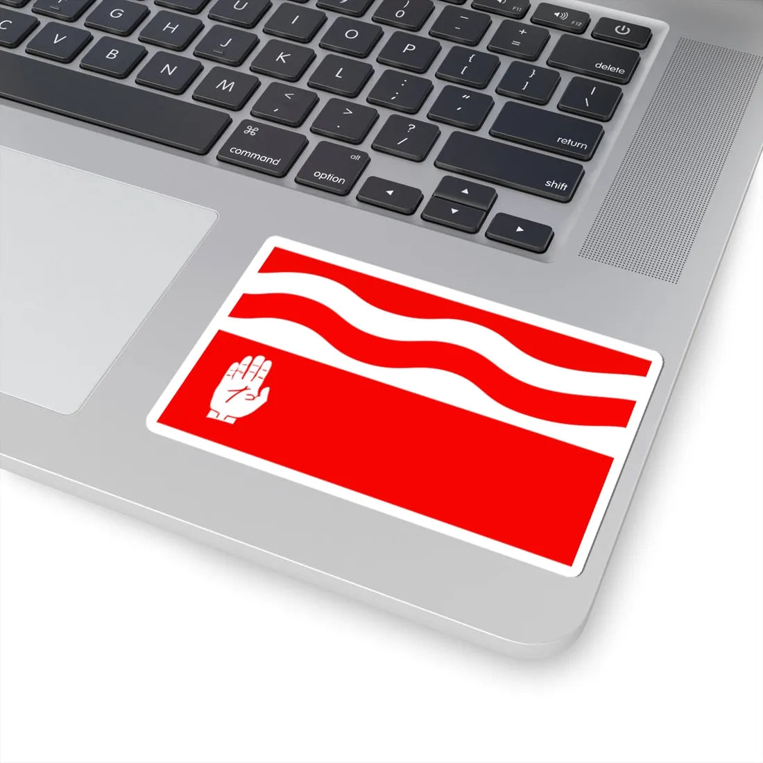 POL gmina Brodnica flag (Poland) STICKER Vinyl Kiss-Cut Decal - The Sticker Space