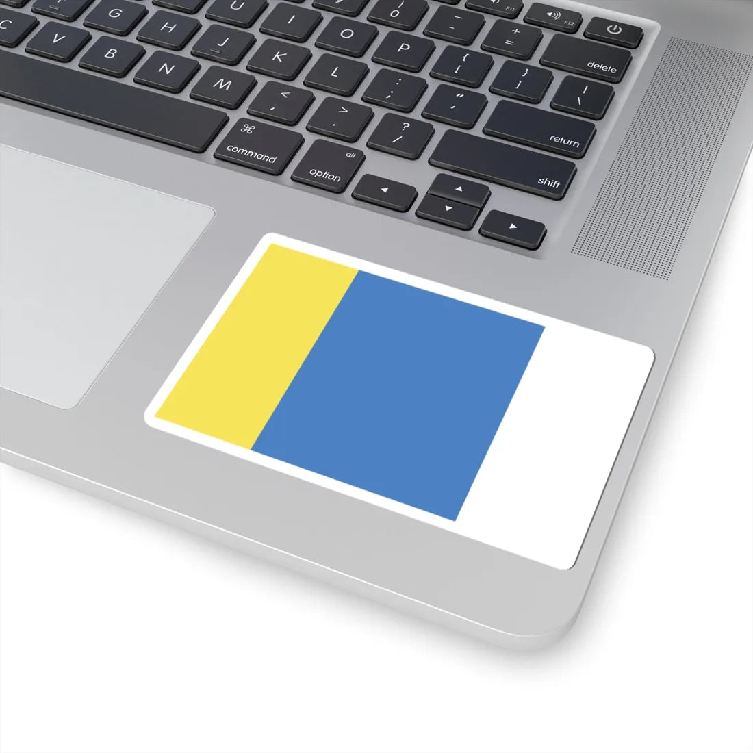 POL gmina Byton flag (Poland) STICKER Vinyl Kiss-Cut Decal - The Sticker Space