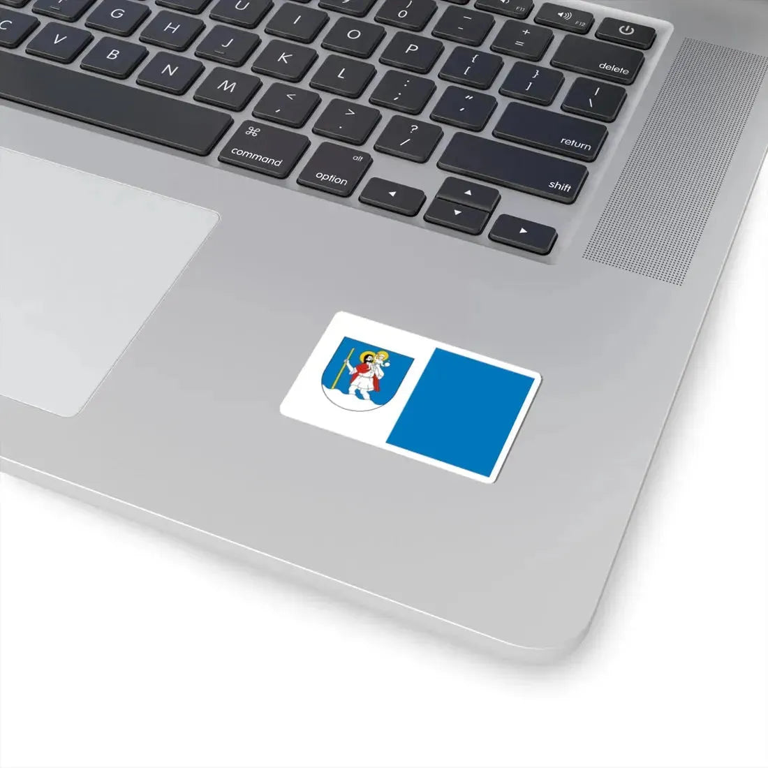 POL gmina Chełmiec flag (Poland) STICKER Vinyl Kiss-Cut Decal - The Sticker Space