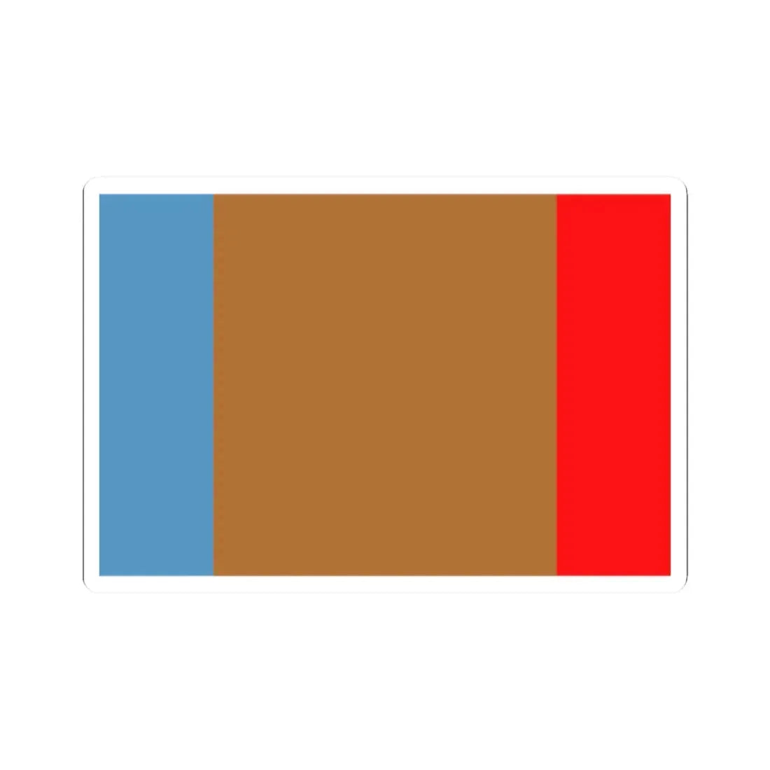 POL gmina Chojnow flag (Poland) STICKER Vinyl Kiss-Cut Decal 2 Inch White - The Sticker Space