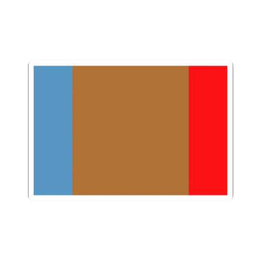 POL gmina Chojnow flag (Poland) STICKER Vinyl Kiss-Cut Decal 2 Inch White - The Sticker Space