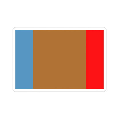 POL gmina Chojnow flag (Poland) STICKER Vinyl Kiss-Cut Decal 3 Inch White - The Sticker Space