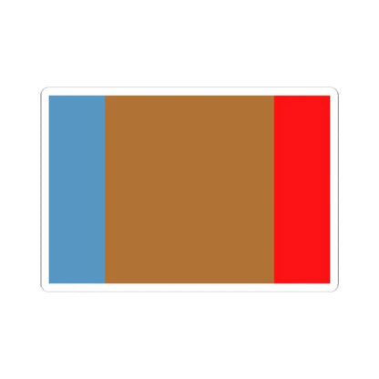 POL gmina Chojnow flag (Poland) STICKER Vinyl Kiss-Cut Decal 4 Inch White - The Sticker Space