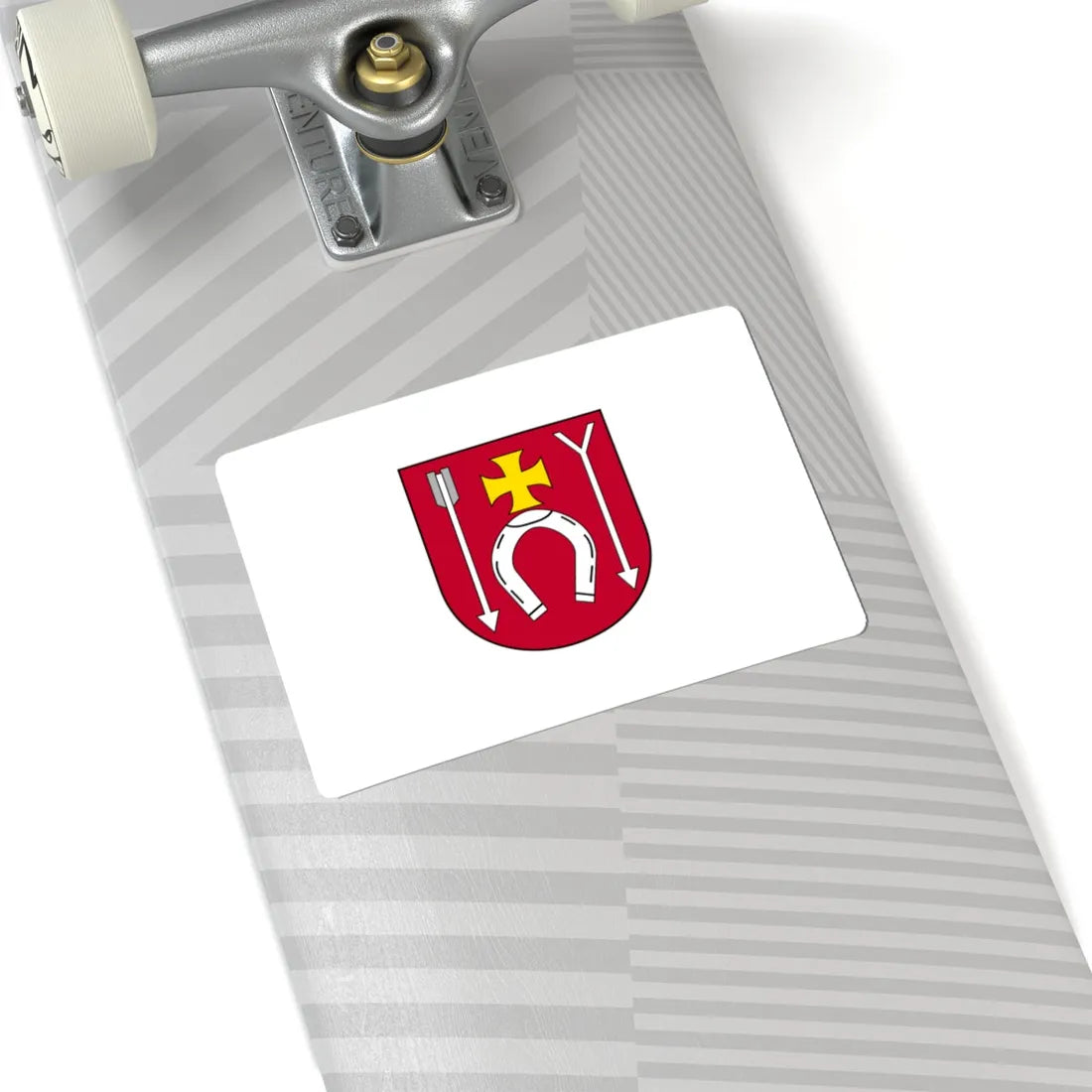POL gmina Czerniewice flag (Poland) STICKER Vinyl Kiss-Cut Decal - The Sticker Space