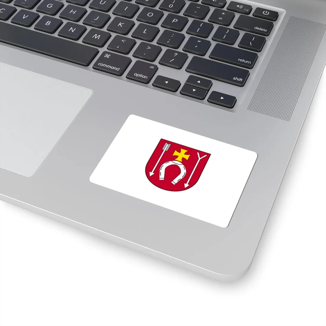 POL gmina Czerniewice flag (Poland) STICKER Vinyl Kiss-Cut Decal - The Sticker Space