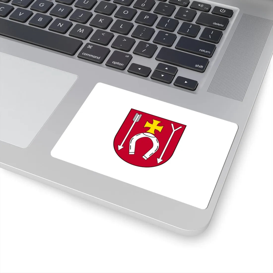 POL gmina Czerniewice flag (Poland) STICKER Vinyl Kiss-Cut Decal - The Sticker Space
