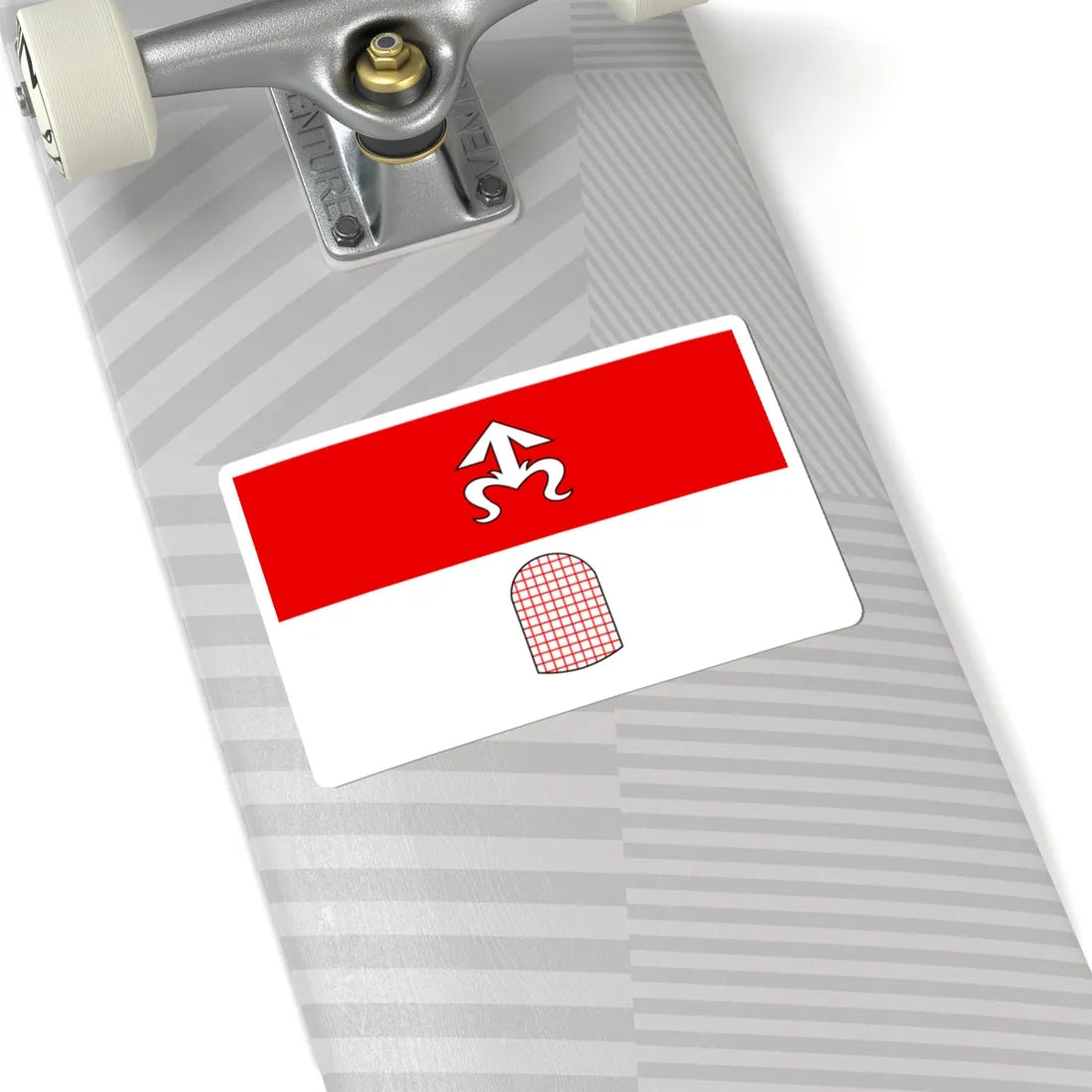 POL gmina Gorno flag (Poland) STICKER Vinyl Kiss-Cut Decal - The Sticker Space