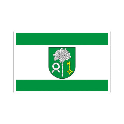 POL gmina Głowaczow flag (Poland) STICKER Vinyl Kiss-Cut Decal 2 Inch White - The Sticker Space