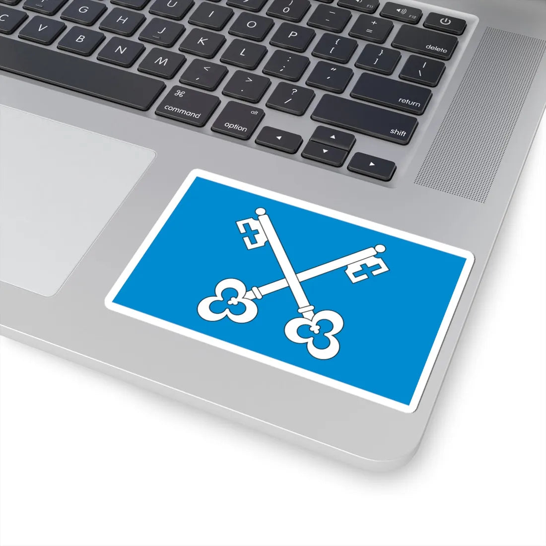 POL gmina Gowarczow flag (Poland) STICKER Vinyl Kiss-Cut Decal - The Sticker Space