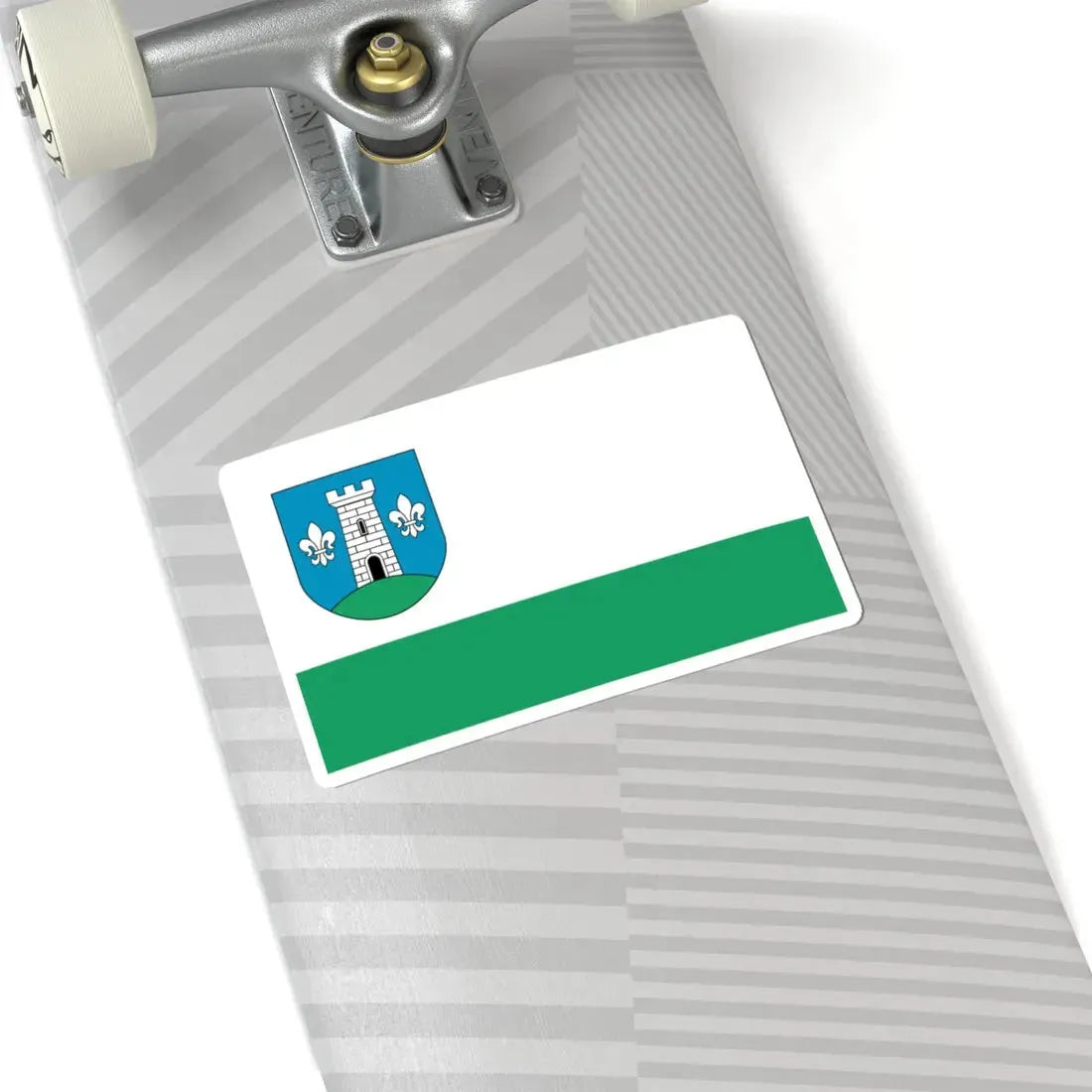 POL gmina Głowno flag (Poland) STICKER Vinyl Kiss-Cut Decal - The Sticker Space