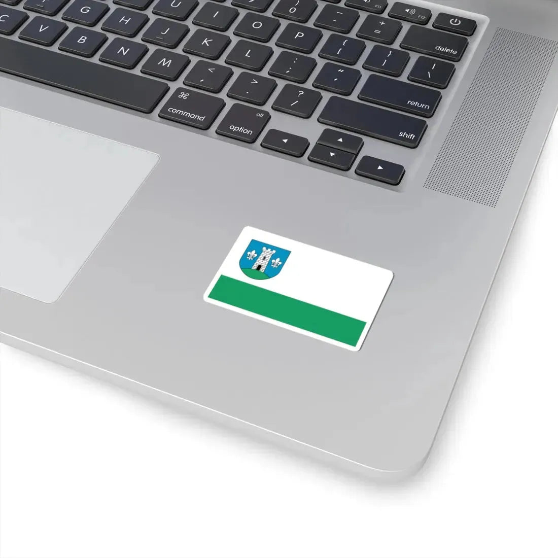 POL gmina Głowno flag (Poland) STICKER Vinyl Kiss-Cut Decal - The Sticker Space