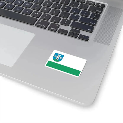 POL gmina Głowno flag (Poland) STICKER Vinyl Kiss-Cut Decal - The Sticker Space